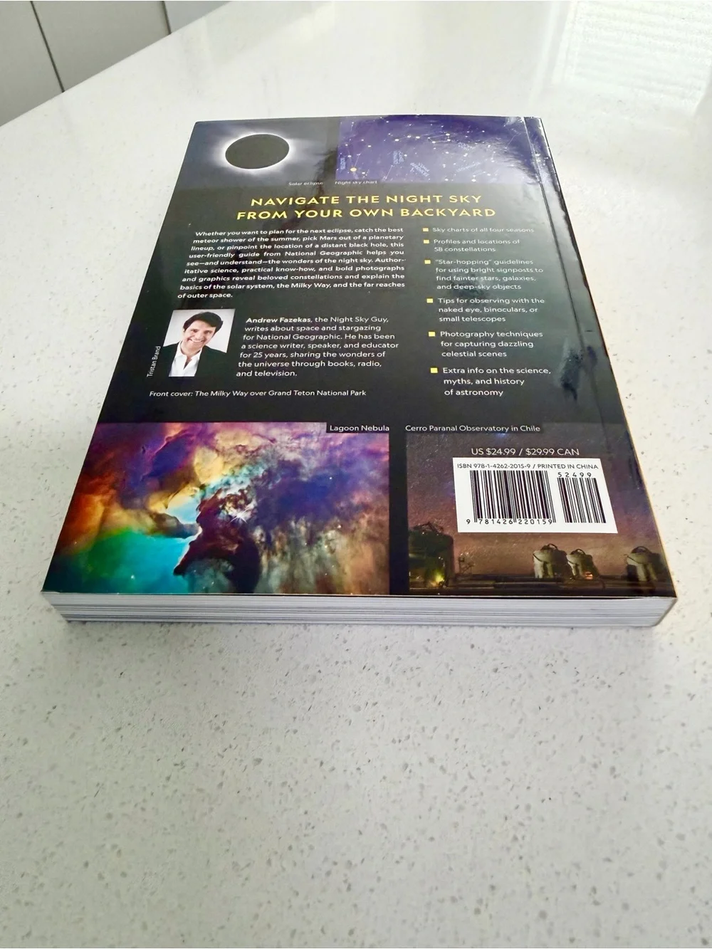 National Geographic Backyard Guide Night Sky 2nd Edition Astronomy Book NWOT